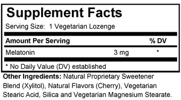 Melatonin 3 mg Lozenge