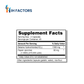 IH Factors Betain-HCL supplement facts label.