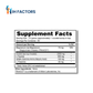 IH Factors Chill-Factors supplement facts label.