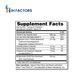 IH Factors Constipation-Eaze supplement facts label.