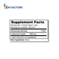 IH Factors D-Mannose supplement facts label.