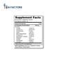 IH Factors Digest-Factors supplement facts label.