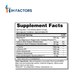 IH Factors Electrolyte-Factors supplement facts label.