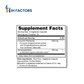 IH Factors Inflam-Arrest-Factors supplement facts label.