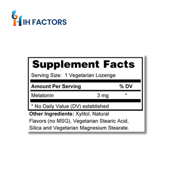 Melatonin 3 mg Lozenge