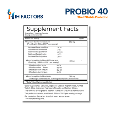 Probio 40 (Shelf Stable Probiotic)