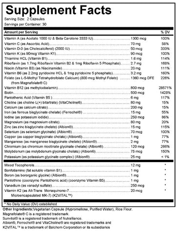 Prenatal & Nursing Max Multi
